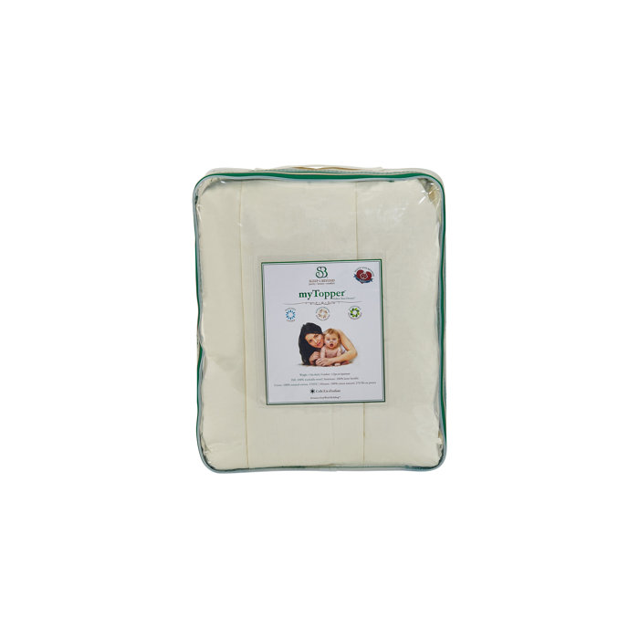 Sleep & Beyond 1.5" Wool Mattress Topper & Reviews Wayfair